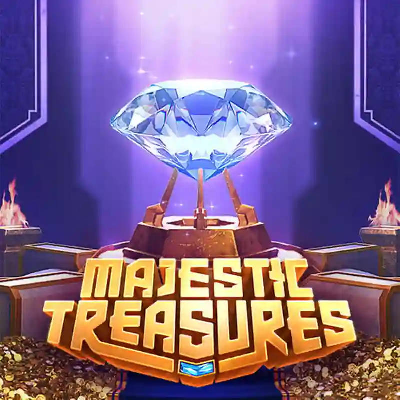 Majestic Treasures slot game banner
